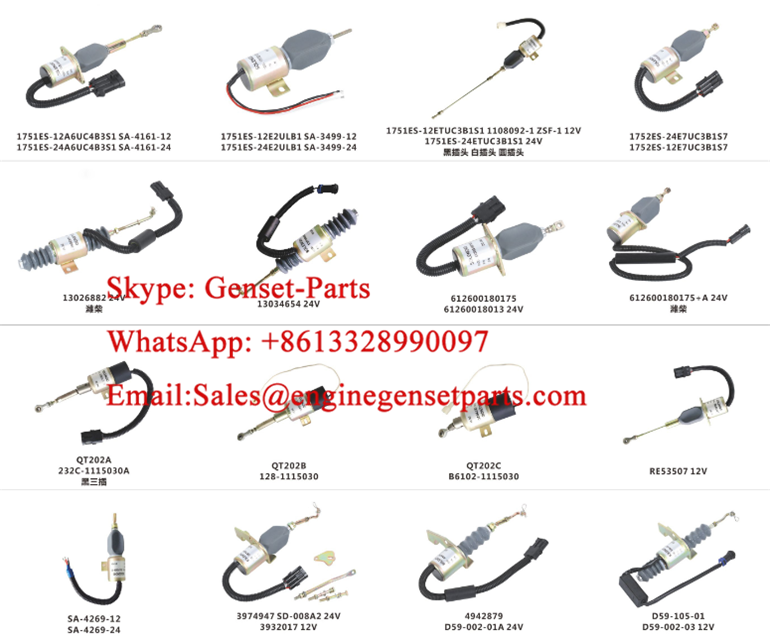 Orginal Stop Solenoids China Supplier