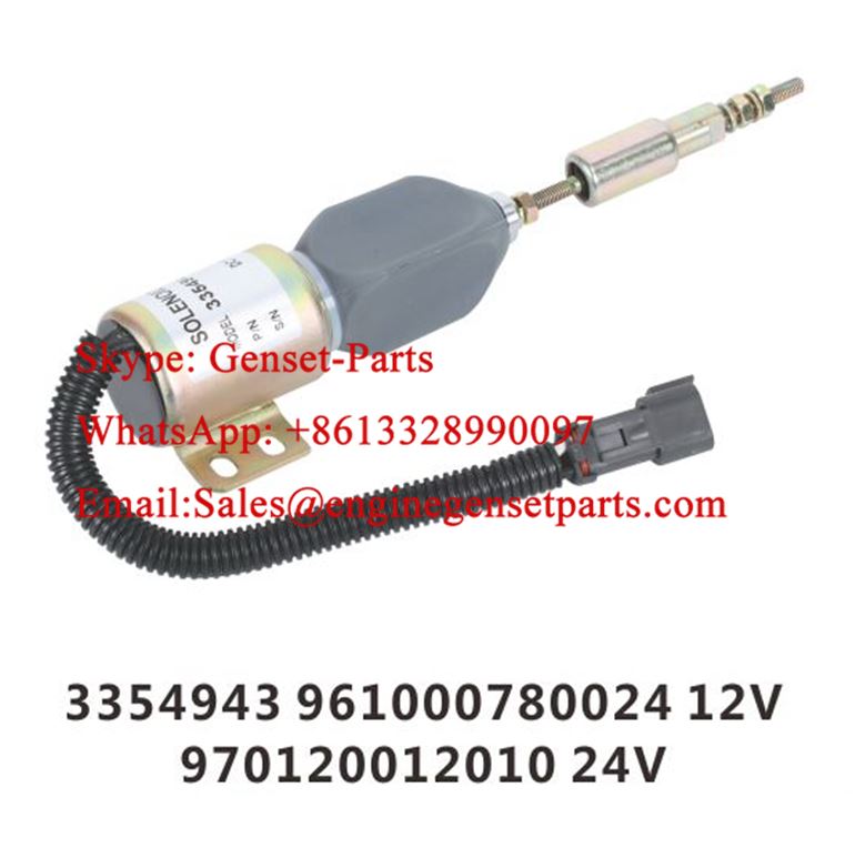 Cummins 3354943 Solenoide de Parada Original High-Quality Cummins 3354943 Stop Solenoid