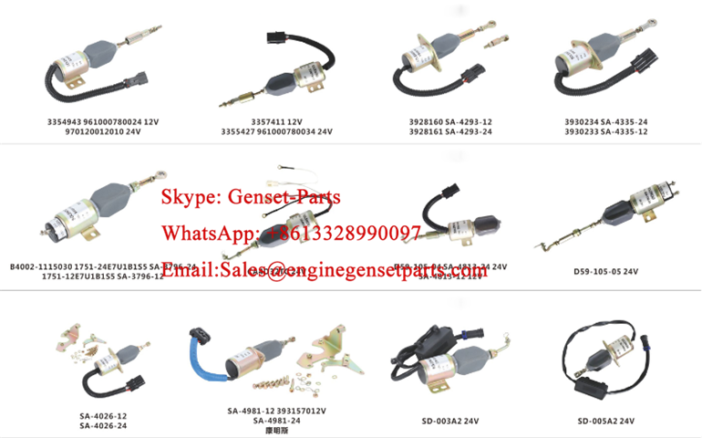 Solenoides de Parada Wholesale High-Quality Stop Solenoids