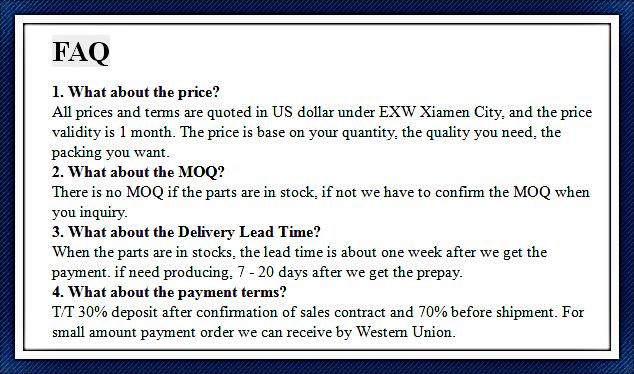 Preguntas más frecuentes FAQ