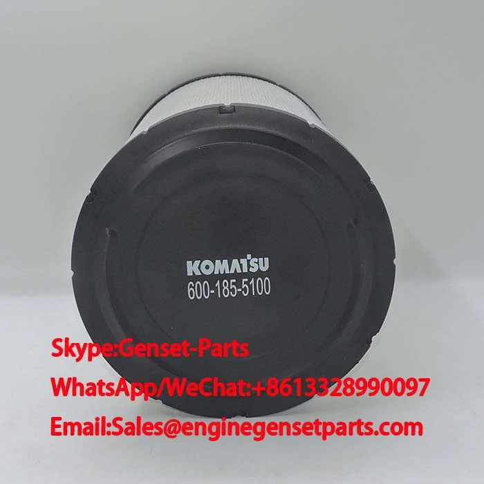 Komatsu Air Filter 600-185-5100, 6001855100 Komatsu Air Filter 600-185-5100, 6001855100