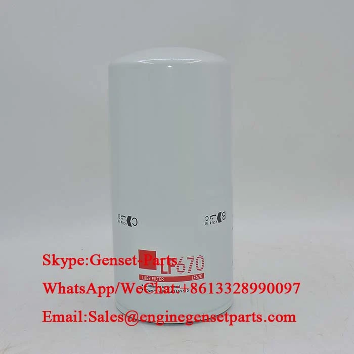 Fleetguard Replacement Of LF3333 LF670 3889310 And Doosan 65.05510-5020B Komatsu 600-211-1231 Mitsubishi 37540-11100 37540-01101 Oil Filter Fleetguard Replacement Of LF3333 LF670 3889310 And Doosan 65.05510-5020B Komatsu 600-211-1231 Mitsubishi 37540-11100 37540-01101 Oil Filter