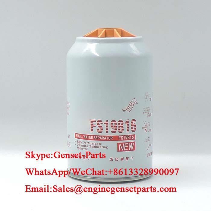 Separador de agua de combustible Fleetguard FS19816