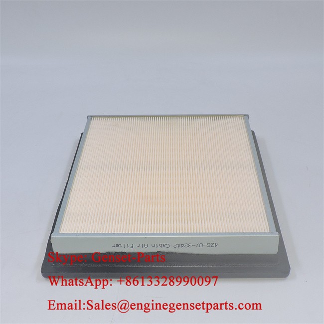 Filtro de aire de cabina 426-07-32442 para Komatsu