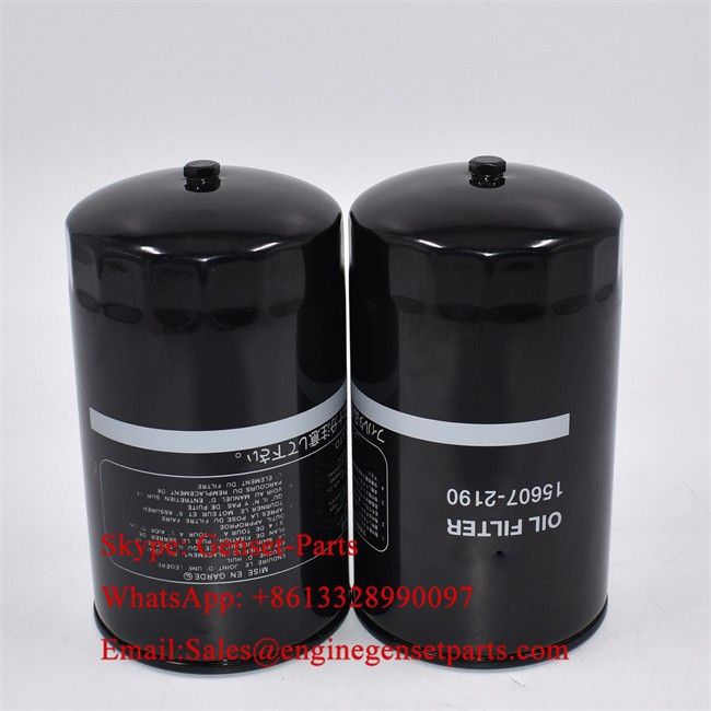 Filtro de aceite 15607-2190 156072190 para Hino