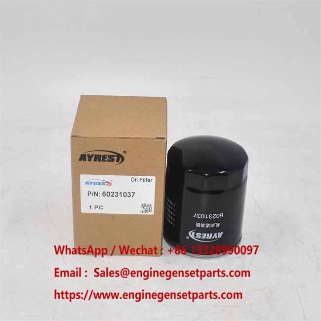 60231037 Oil Filter Exchage D03S3.14-1 CX1711068 Applied To SANYI SY60 SY65 60231037 Oil Filter Exchage D03S3.14-1 CX1711068 Applied To SANYI SY60 SY65